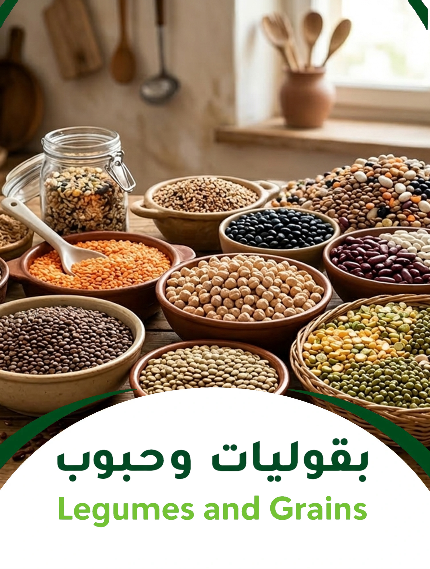 بقوليات و حبوب