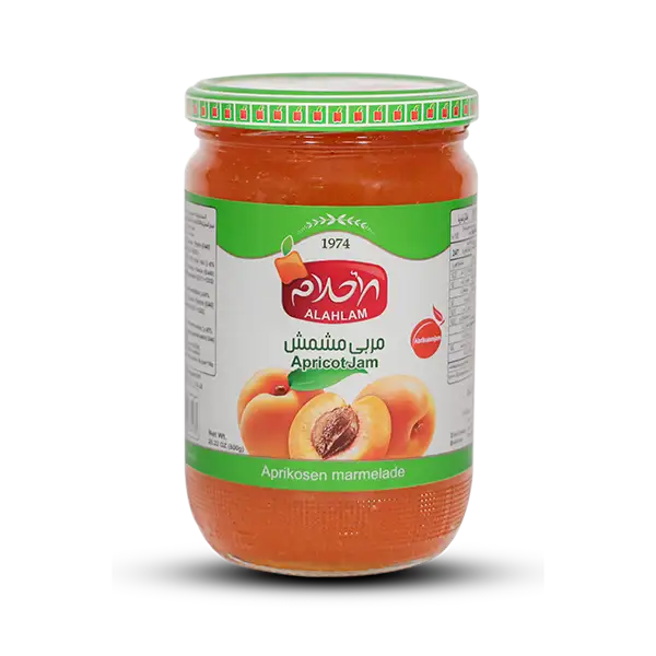 مربى المشمش 800 زجاج