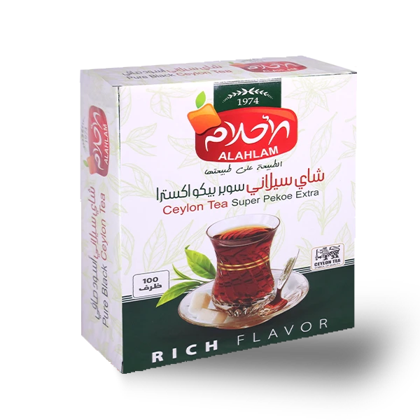 شاي سيلاني 100 ظرف