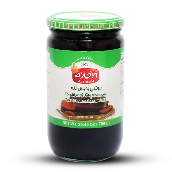 مخلل طرشي بدبس التمر 750غ مطربان زجاج