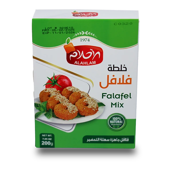 02-خلطة فلافل 200غ كرتون