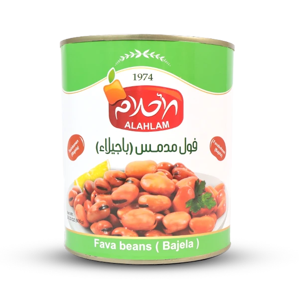 Fava beans with broad beans, 450g can