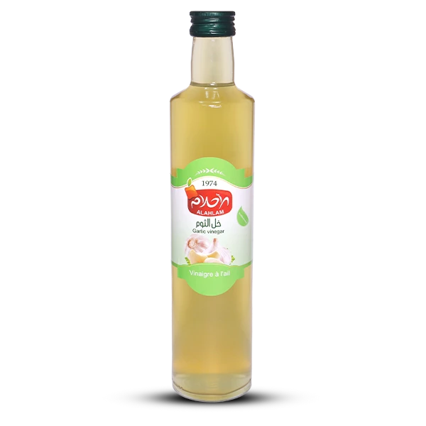 Garlic vinegar 500ml glass bottle Druca