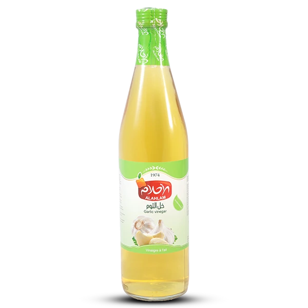 خل الثوم 500 مل مدورة