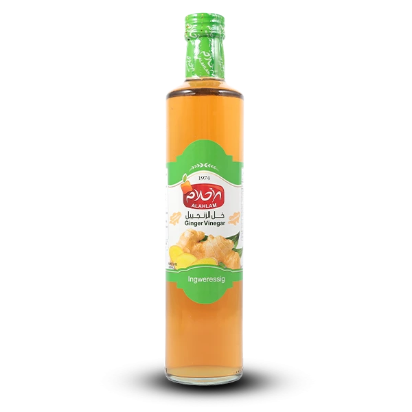 Ginger vinegar 500ml glass bottle Druca