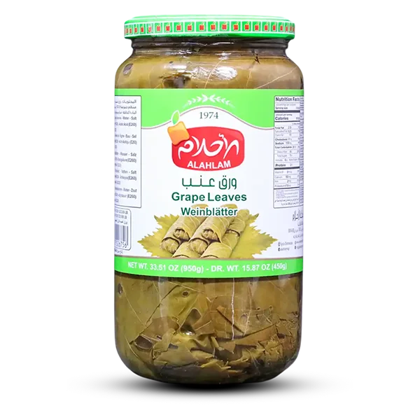 ورق عنب 450غ مطربان زجاج