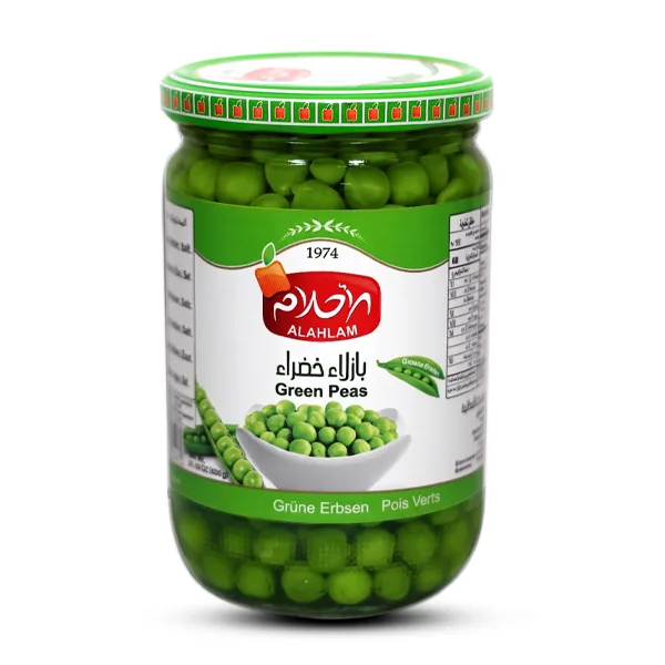 بازلاء خضراء 350غ زجاج