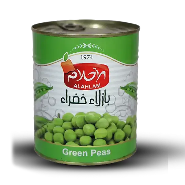 بازيلاء خضراء 450غ معدن