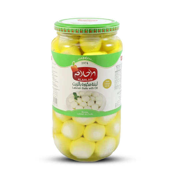 لبنة مكورة بالزيت 950غ