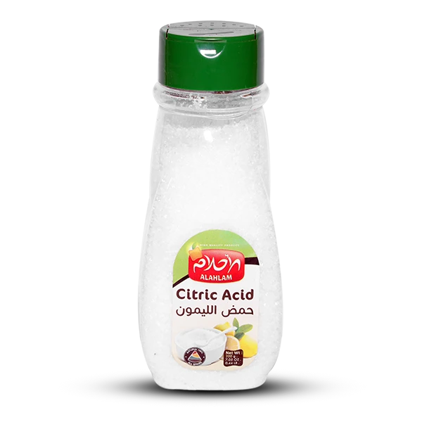 حمض الليمون 200غ بلاستيك