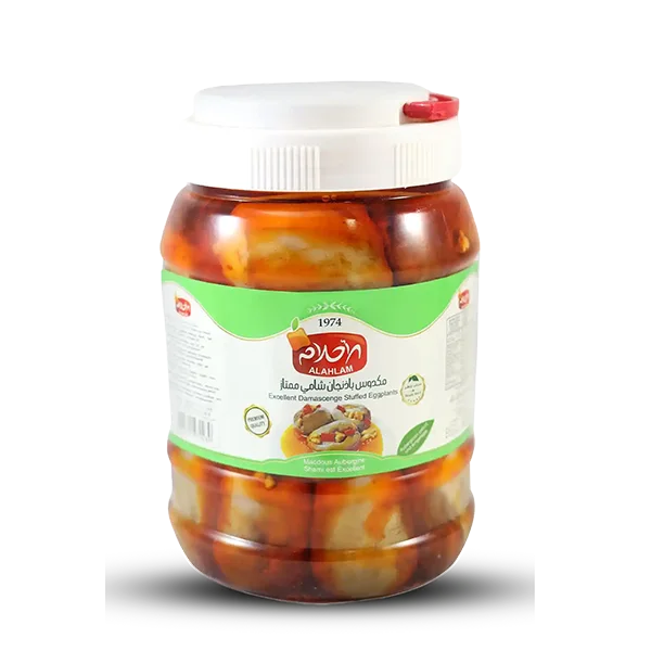 مكدوس 1450 غ بلاستيك