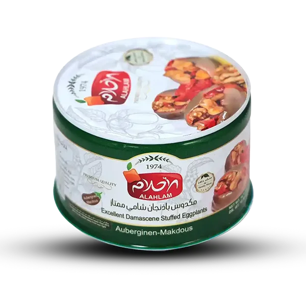 مكدوس 400 غ عبوة معدنية