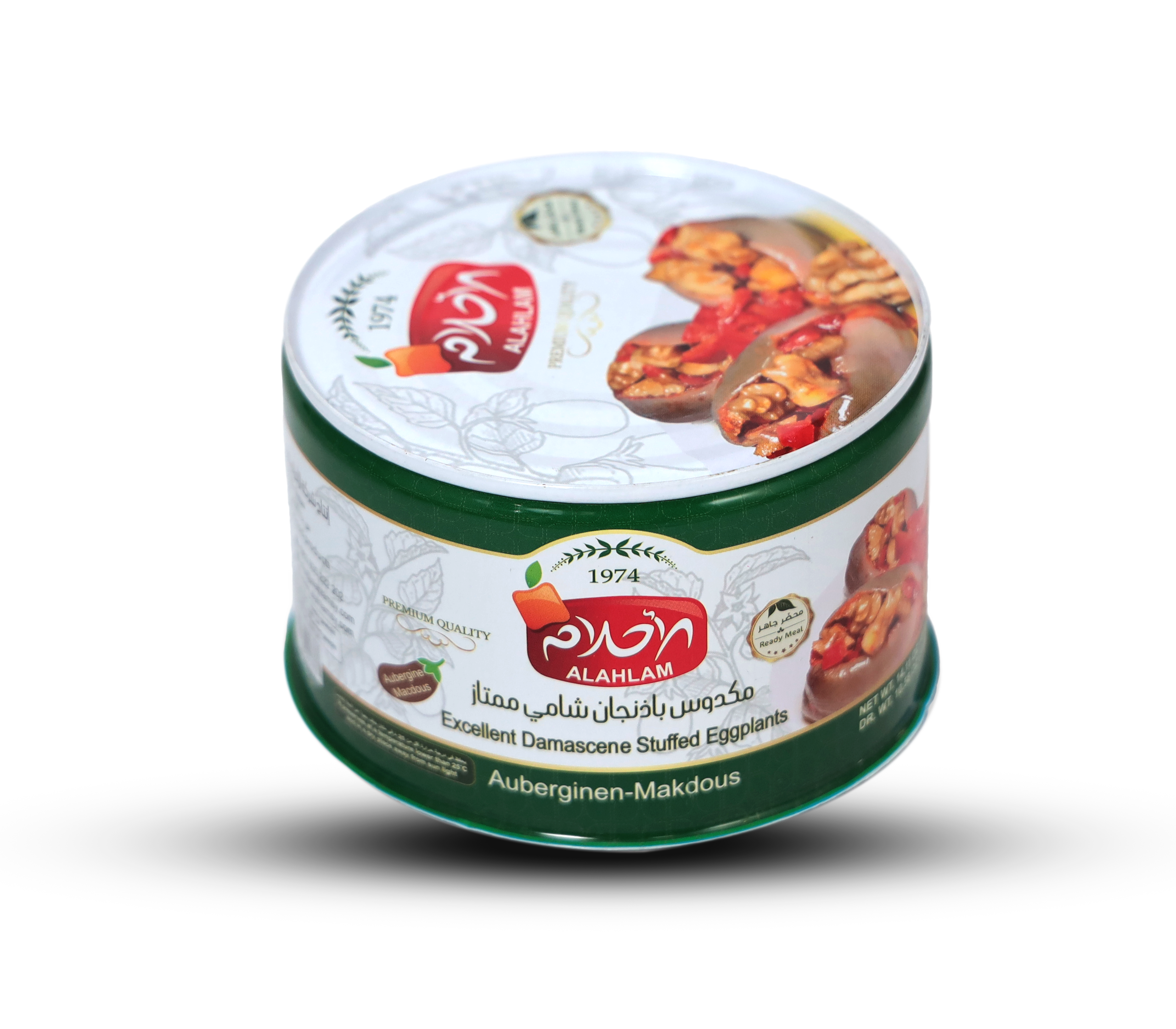 مكدوس 400 غ عبوة معدنية