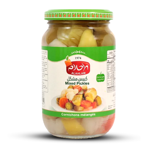 مخلل مشكل 250غ زجاج