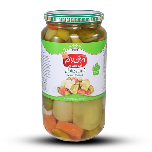 مخلل مشكل 700غ زجاج