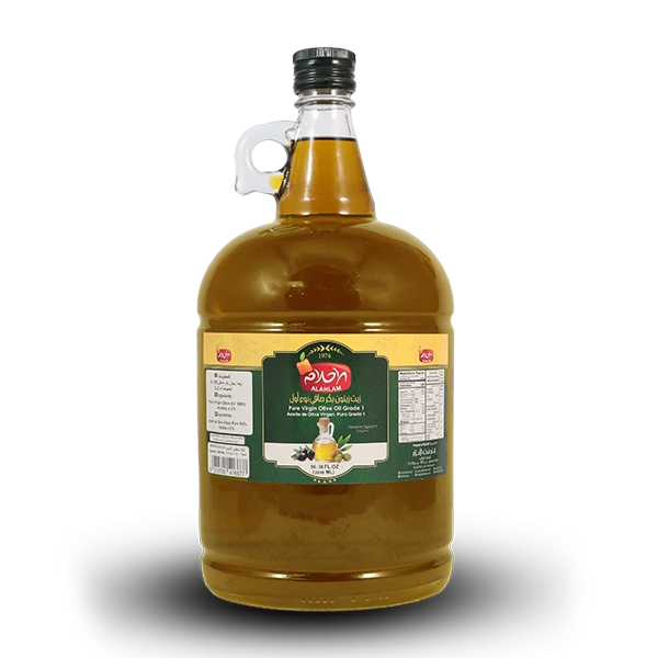 زيت زيتون 2850مل قارورة زجاج