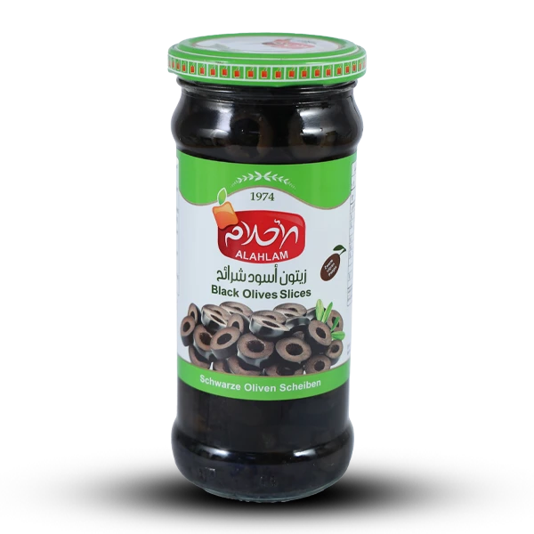 زيتون أسود شرائح 200غ