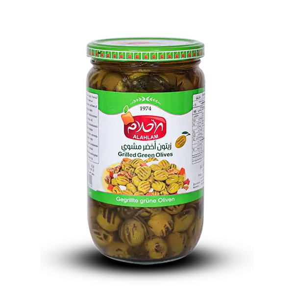 06-زيتون اخضر مشوي650-400غ