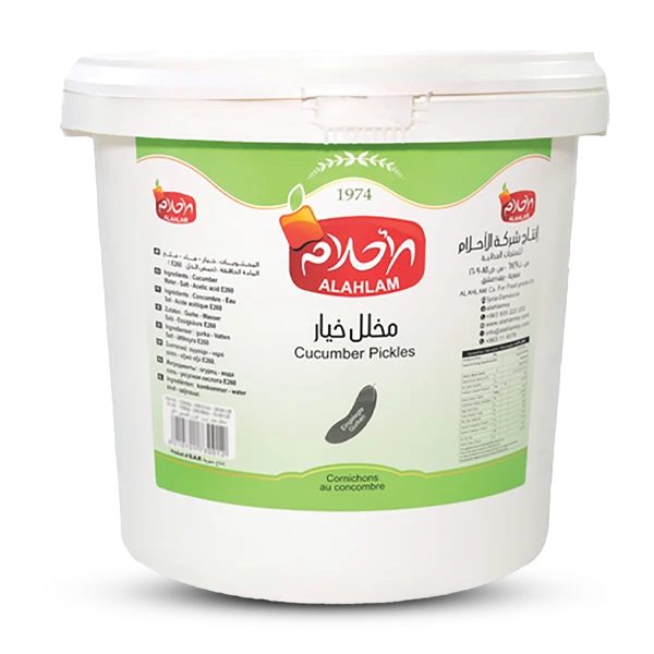 مخلل خيار شرائح7000غ سطل