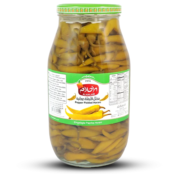 مخلل فليفلة حورانية 1200غ زجاج