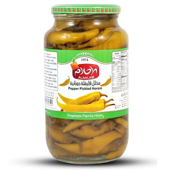 مخلل فليفلة حورانية 600غ زجاج