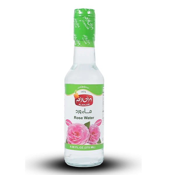 Rose water 275ml glass