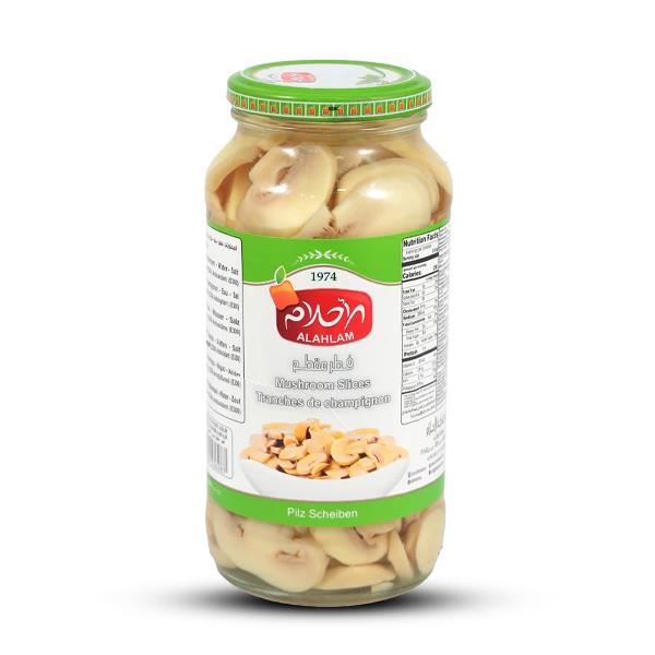 فطر مقطع 300غ زجاج