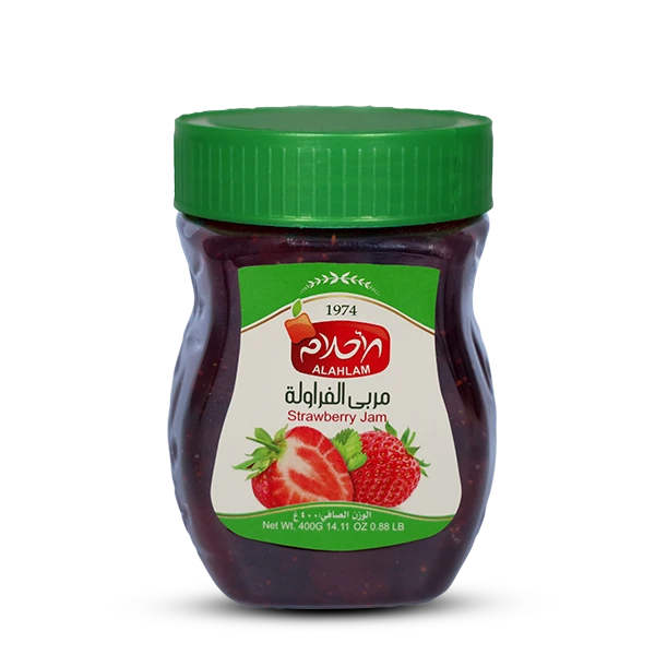 مربى الفراولة 400غ بلاستيك